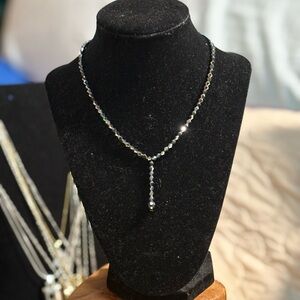 Elegant Mirror Beaded Necklace